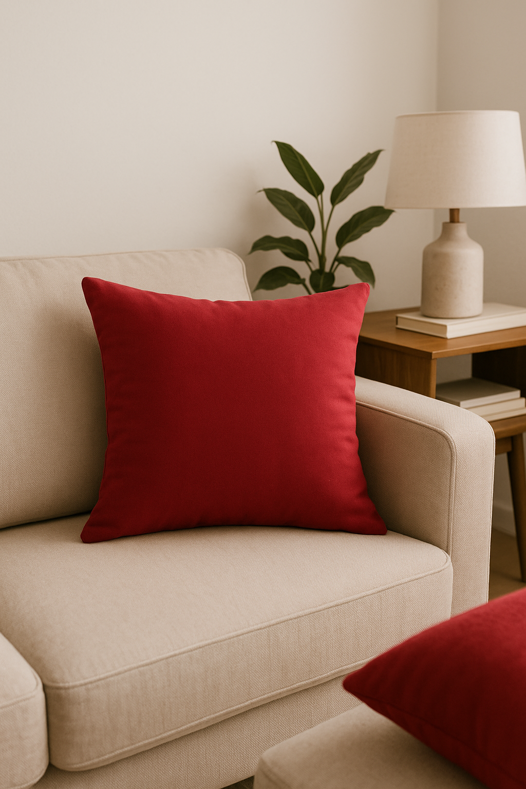 Custom-Made Velvet Throw Pillow Cover, 40 to 60 cm - view 2