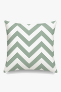 Abstract green geometric throw pillow cover for sofa decoration