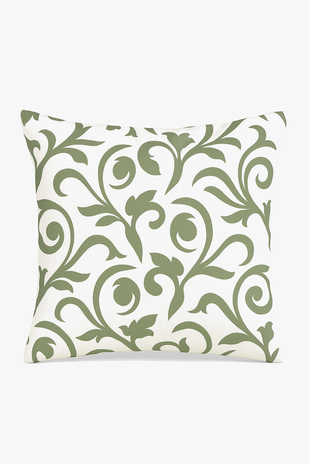 Green geometric throw pillow cover for decorative sofa