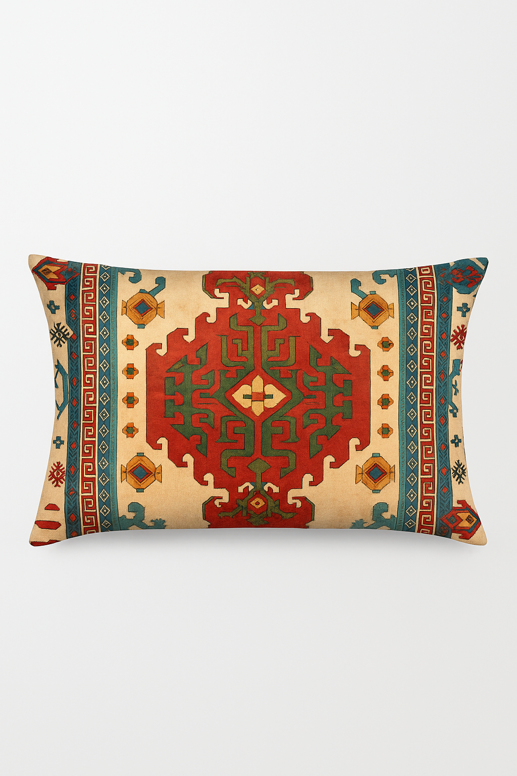 Expressive Vintage Mandala Throw Pillow Cover