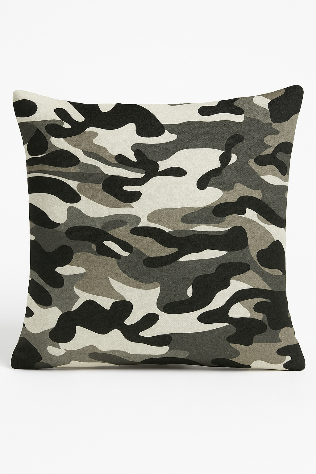 Versatile Camouflage Geometric Cushion Cover