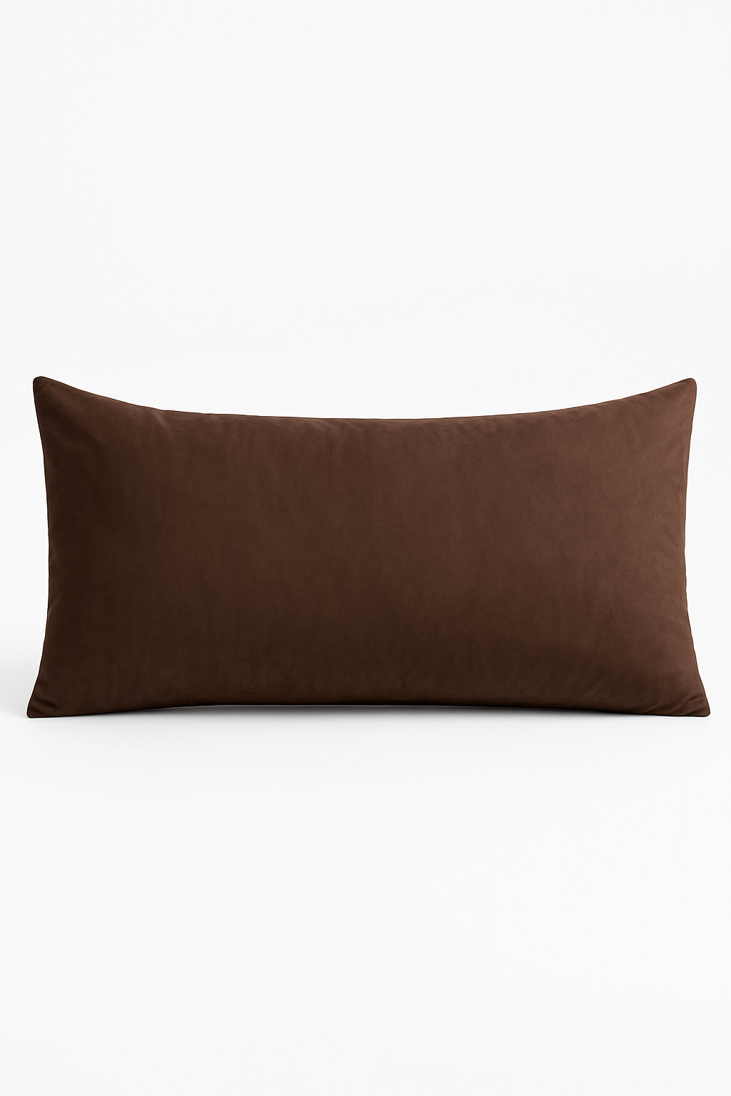 Dark Brown Large Velvet Cushion Cover, Hygiene-Standard Fabric