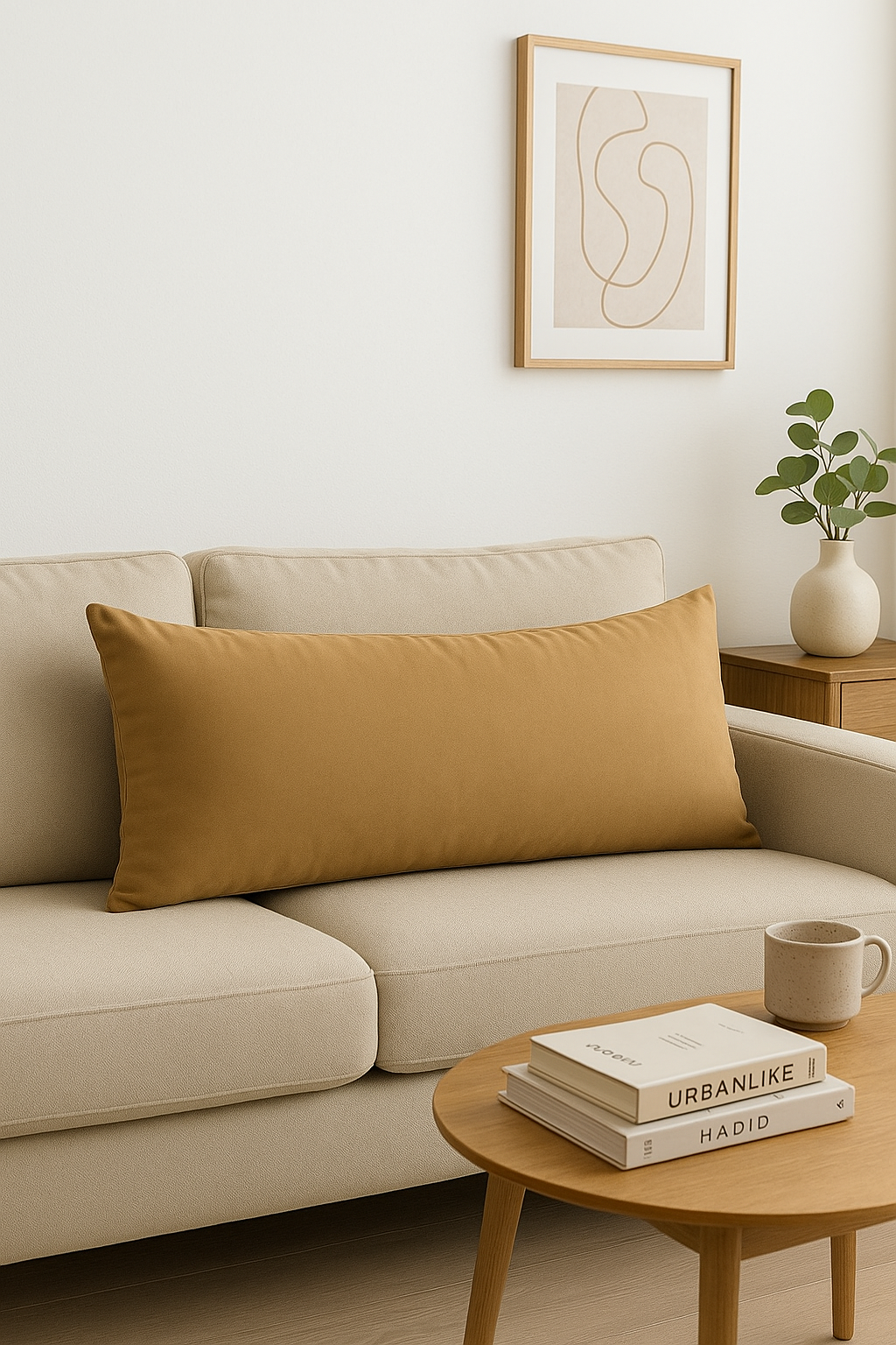 Plush cushion covers in large size plush standard hygiene - view 2
