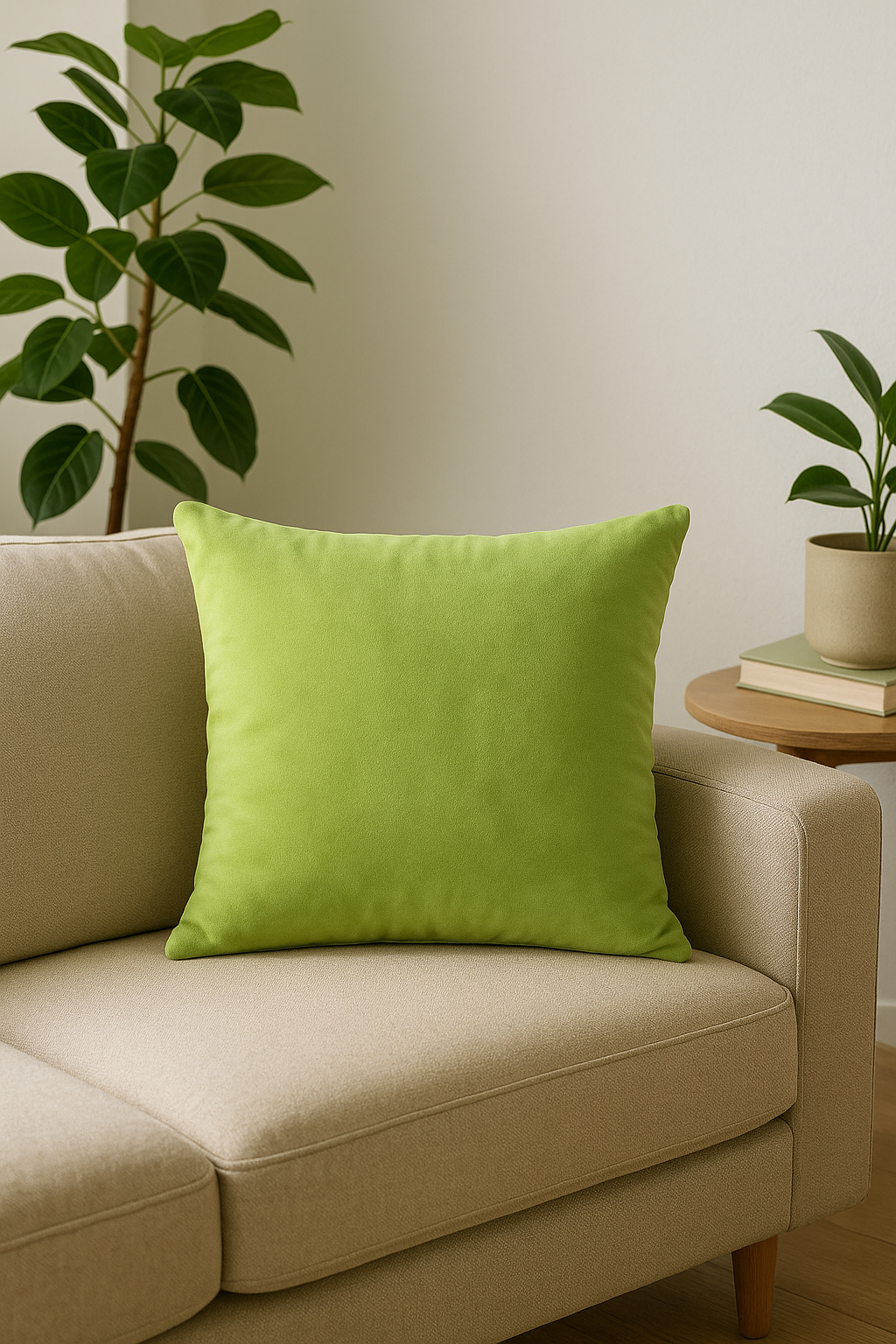 Plain Velvet Cushion Cover for Industrial-Style Interiors - view 2