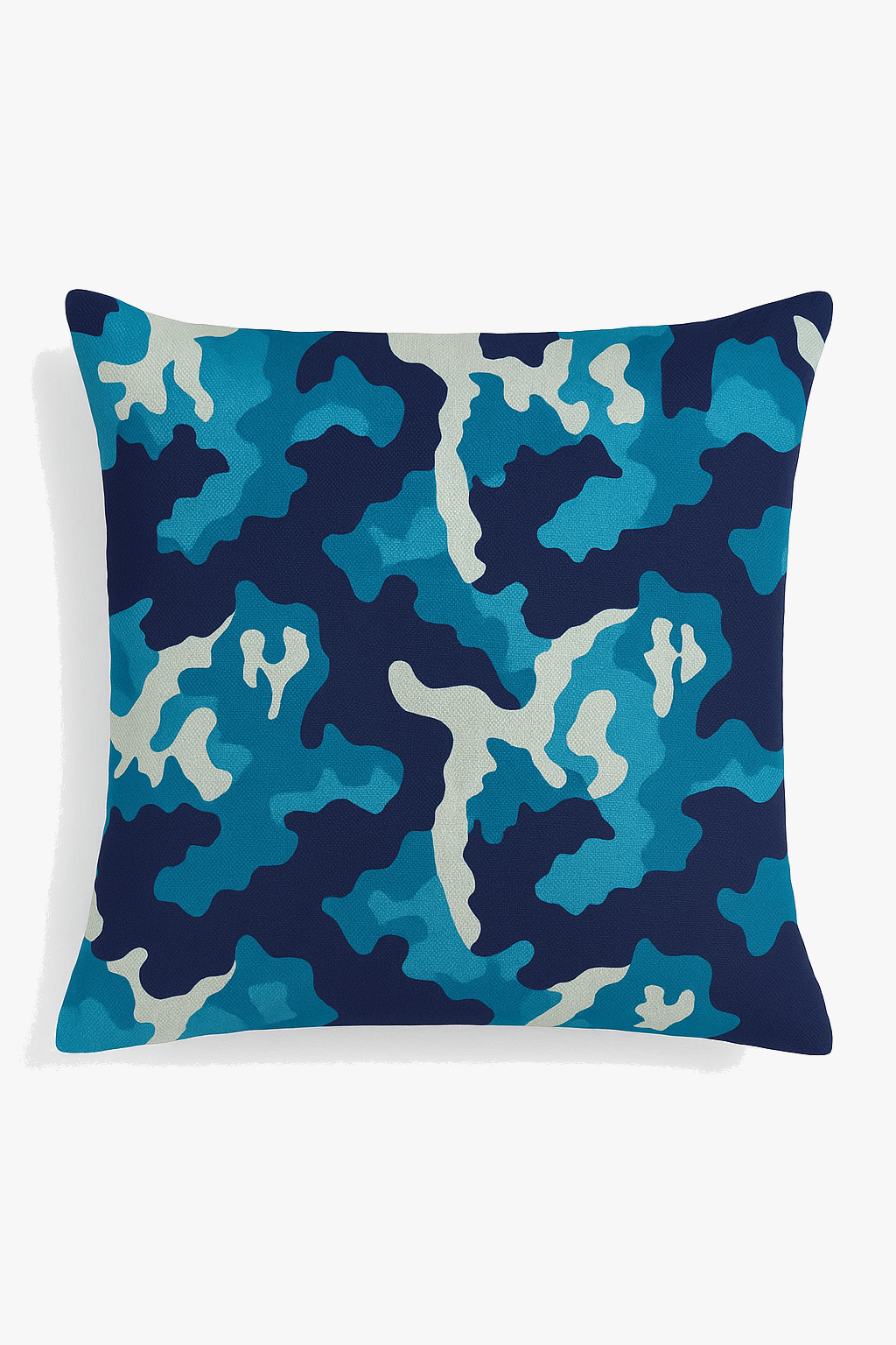 Geometric cushion covers military camouflage decorative trend