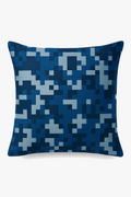 Bold Military Camouflage Geometric Cushion Cover