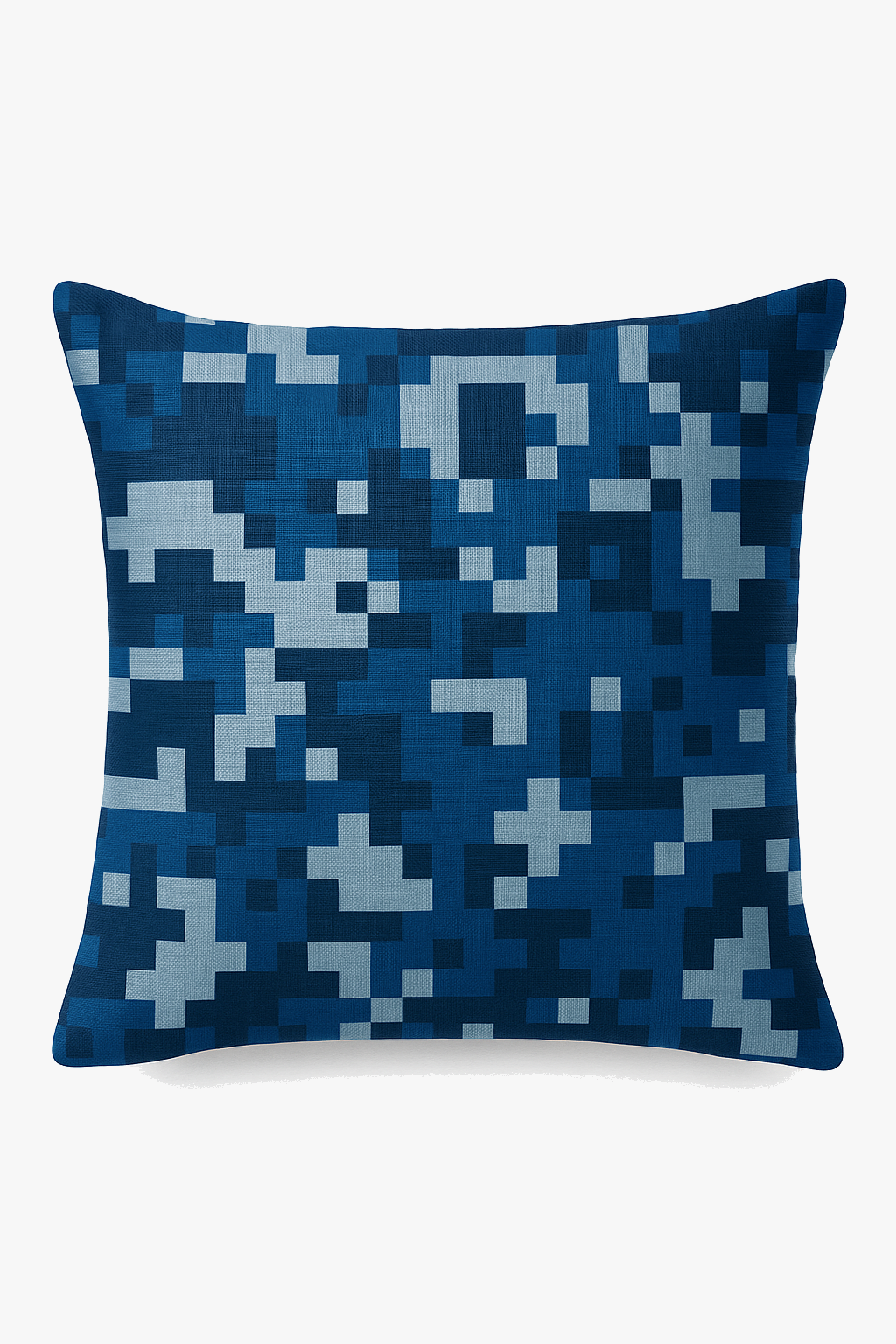Bold Military Camouflage Geometric Cushion Cover