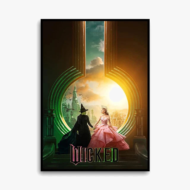 Print on canvas wiked decorative poster fan of great ariana