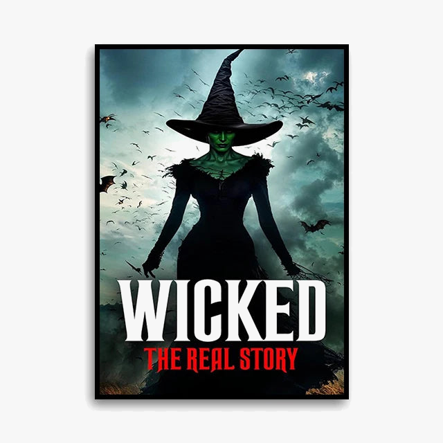 Wicked Elphaba and Glinda Canvas Print, Design SW10002