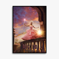 Print on canvas wiked poster fan of glinda decorative gift