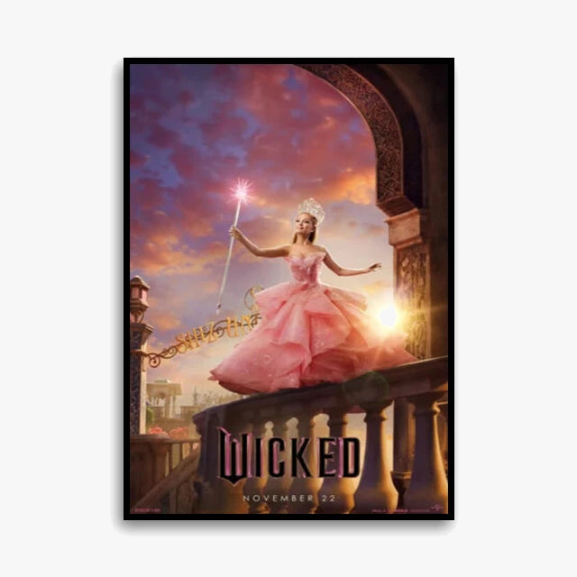 Print on canvas wiked poster fan of glinda decorative gift