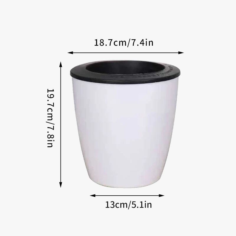 Modern self-watering gardener for succulent plants and orchids - view 7