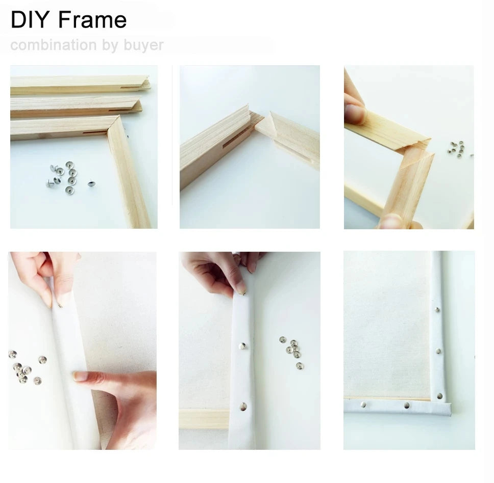 Decorative abstract painting set by numbers - view 7