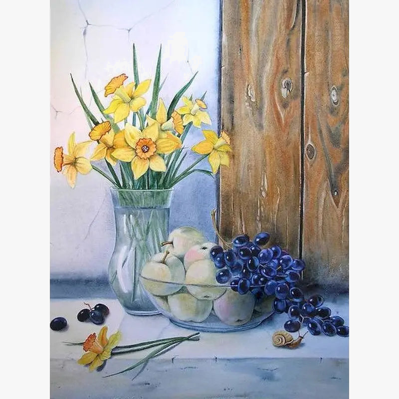 Modern Romantic Vase Paint by Numbers Kit