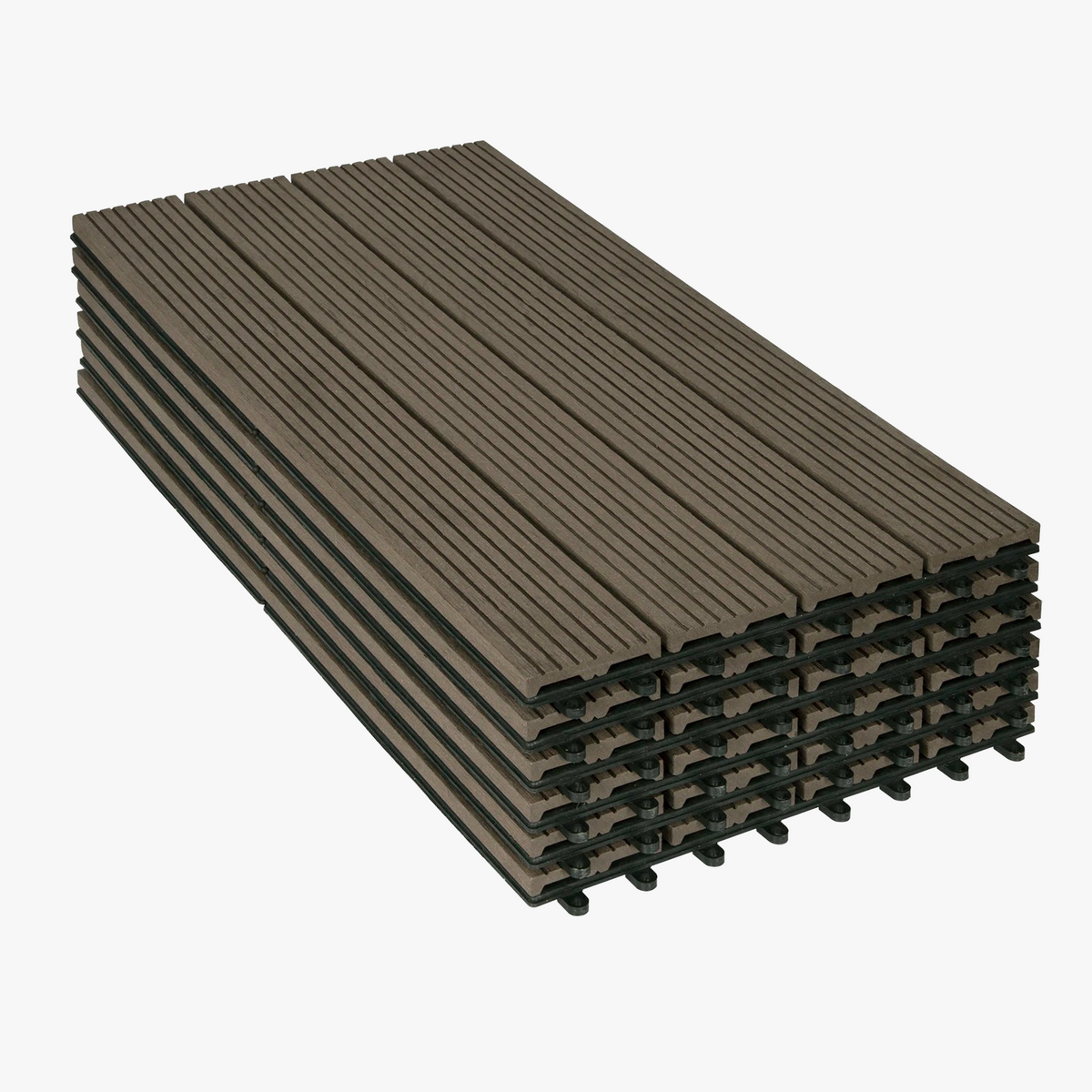 6-Pack 30x60 Composite Interlocking Deck Tiles - view 5