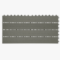 30x60 cm Composite Interlocking Deck Tiles in Light Grey
