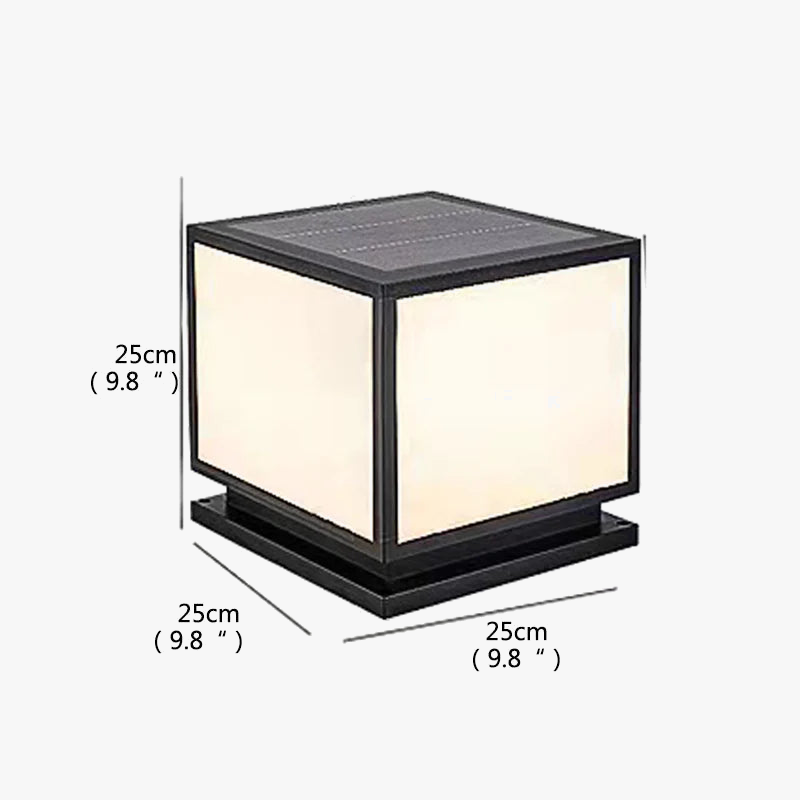 Modern Vintage Waterproof Outdoor Floor Lamp