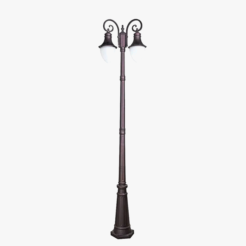 Retro waterproof European style outdoor floor lamp for garden