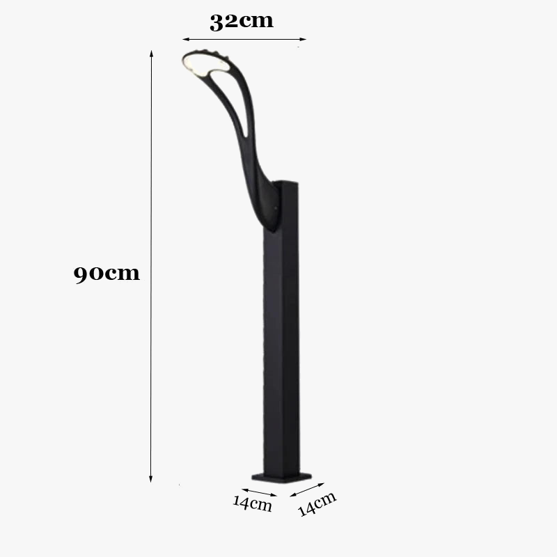 Waterproof floor lamp for park and outdoor garden - view 6