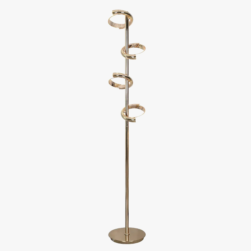 LED floor lamp in acrylic iron for interior decoration - view 6