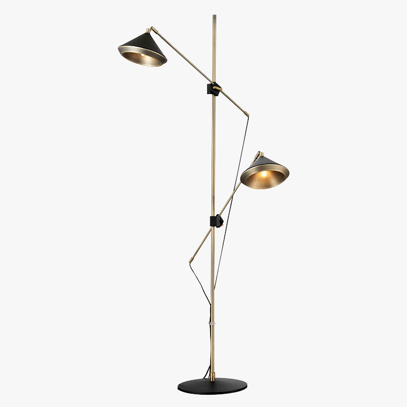 Modern floor lamp with adjustable luxury design speaker - view 6