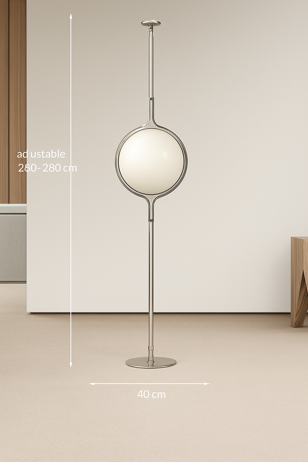 High-end Nordic floor lamp for modern interior decoration - White Light / F