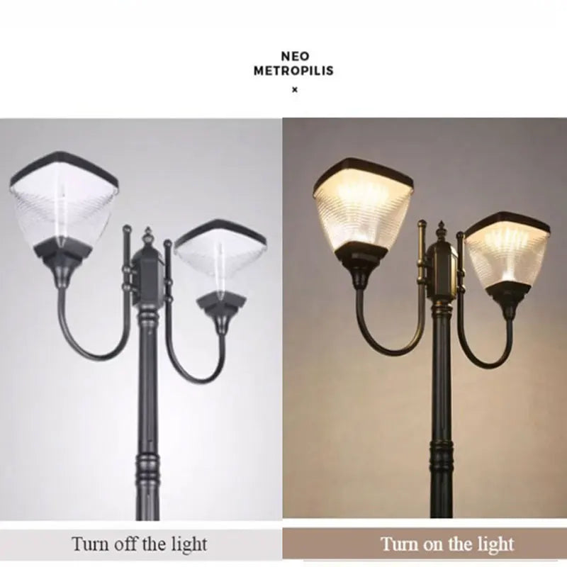 Modern floor lamps for garden exterior lighting waterproof decorative - view 5
