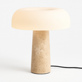 Design desk lamp in marble style modern mushroom - American take