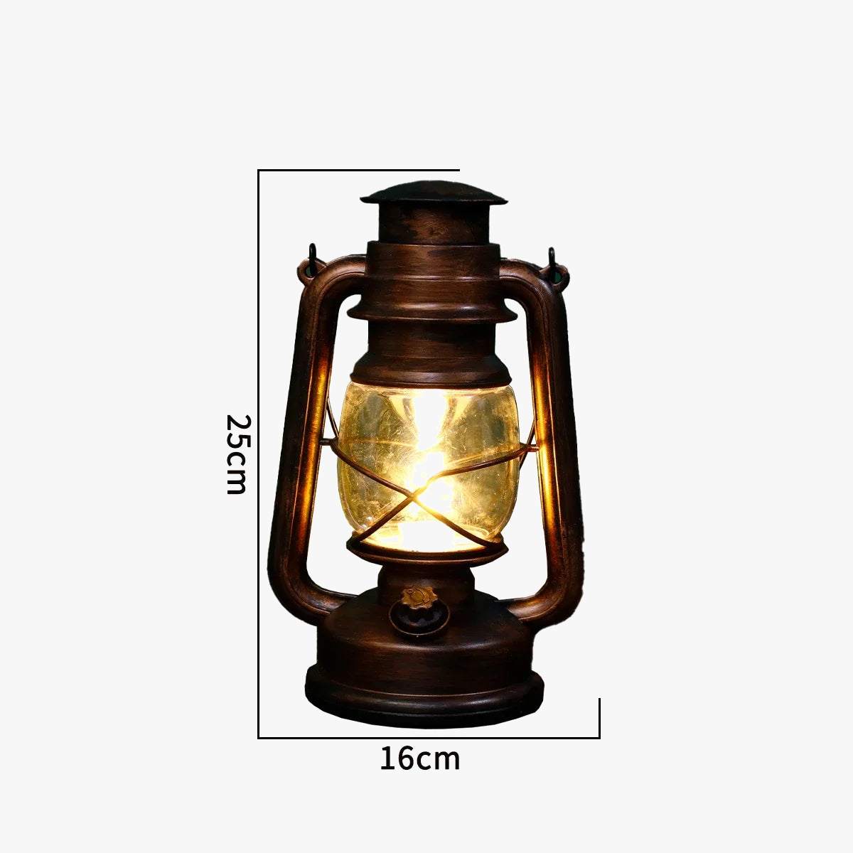 Retro waterproof camping lamp for tent and outdoor atmosphere - view 5