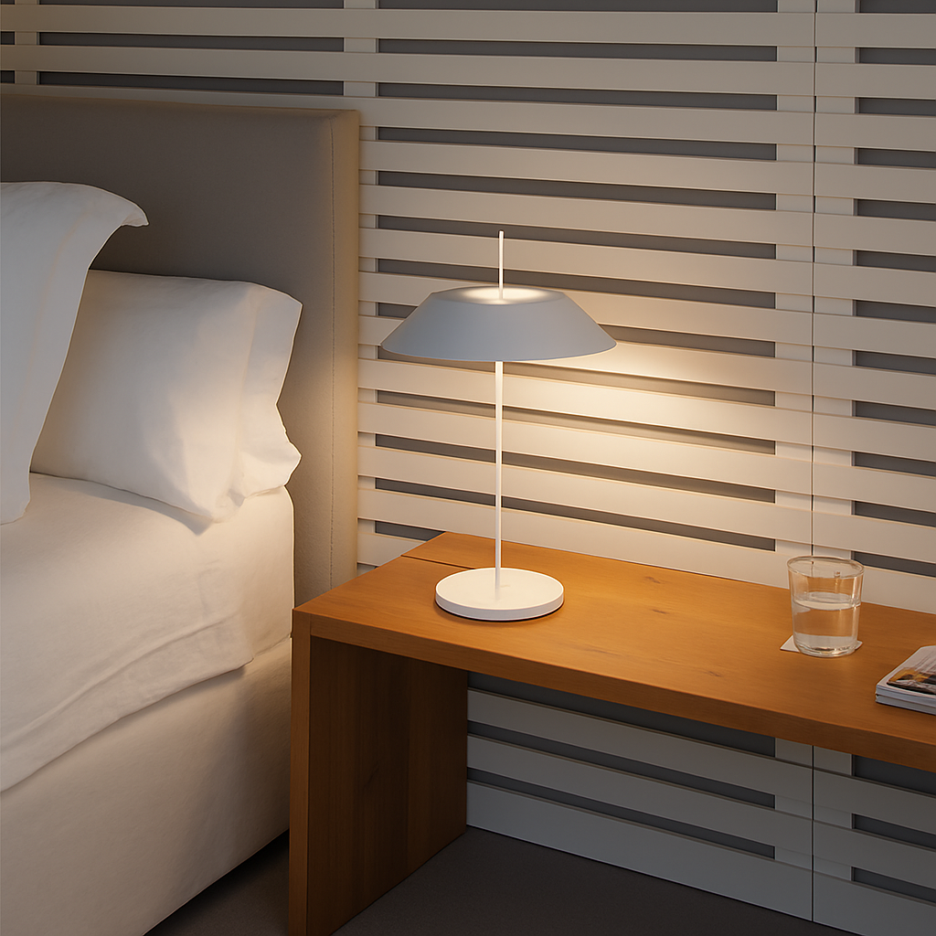 Creative Nordic metal bedside lamp 2024 - view 3