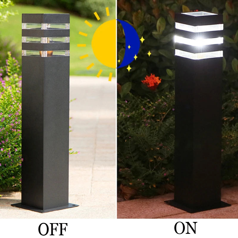 Modern waterproof minimalist outdoor garden lamp - view 3