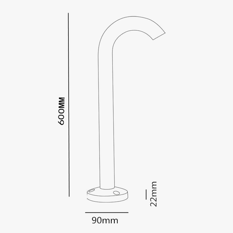 Folding and waterproof outdoor garden lamp for outdoor lighting - view 4