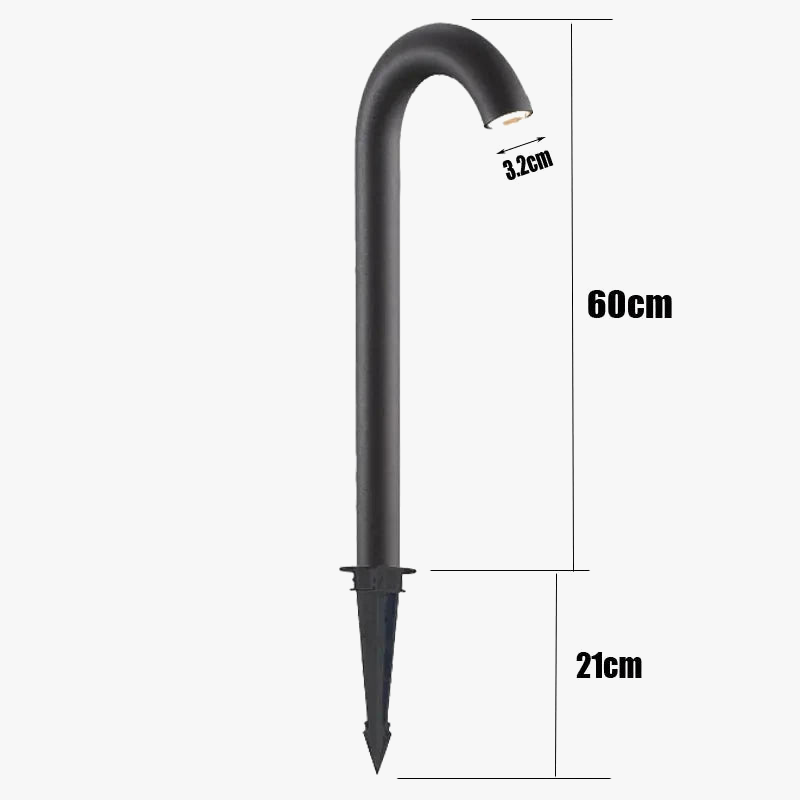 Folding and waterproof outdoor garden lamp for outdoor lighting - view 5