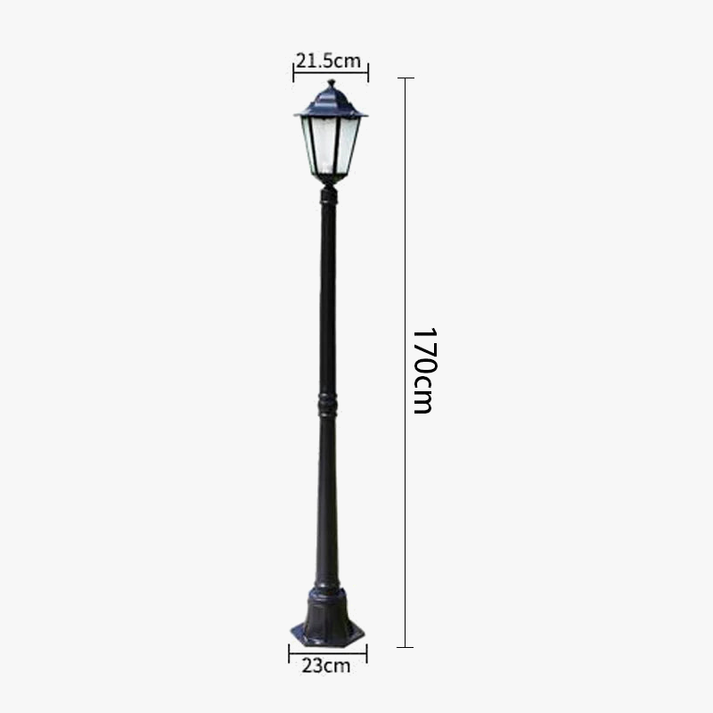 Waterproof outdoor garden lamp for villa and green space
