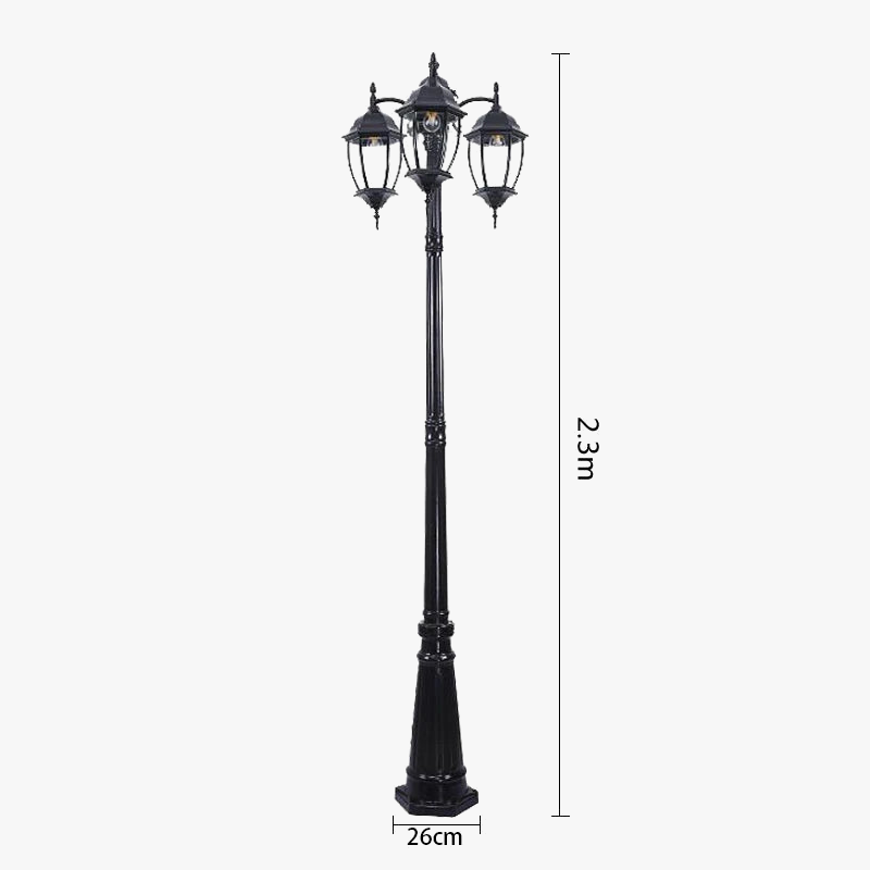Waterproof outdoor garden lamp for villa and lawn - view 8