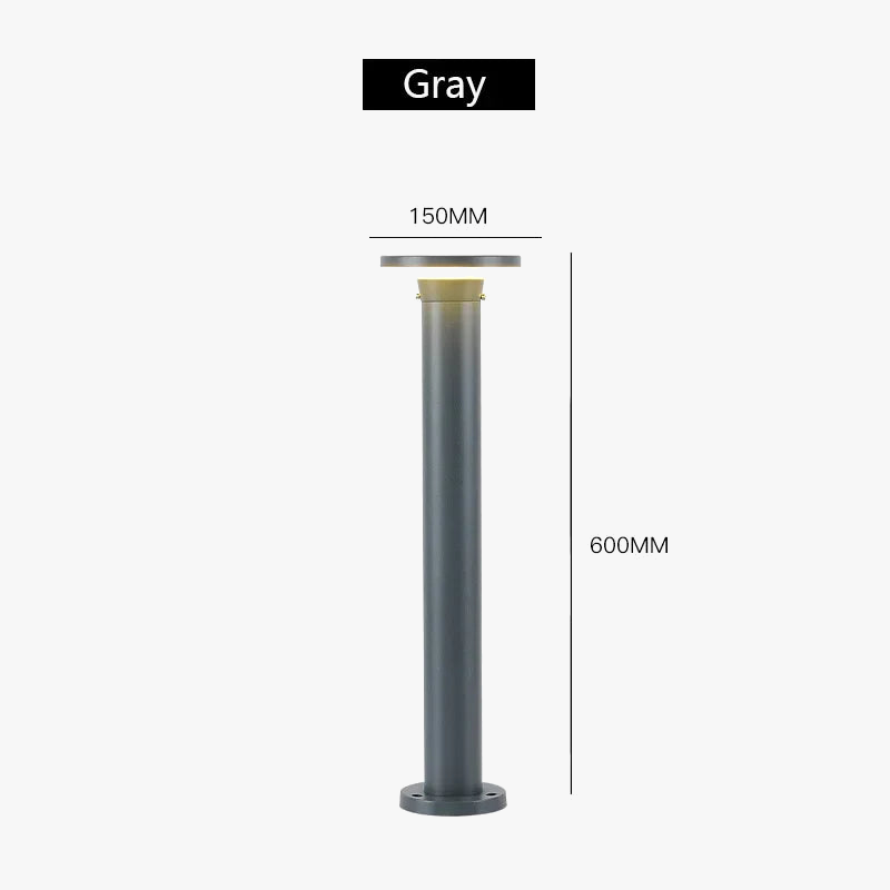 Waterproof Aluminum LED Garden Light, Round or Square, 10 W - view 10