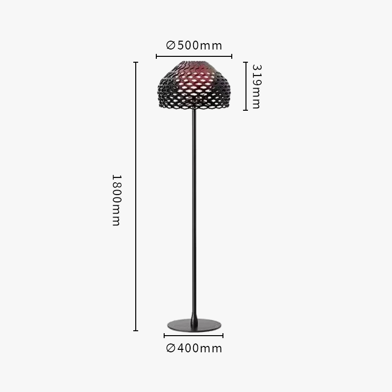 Minimalist led floor lamp for warm lighting - view 10