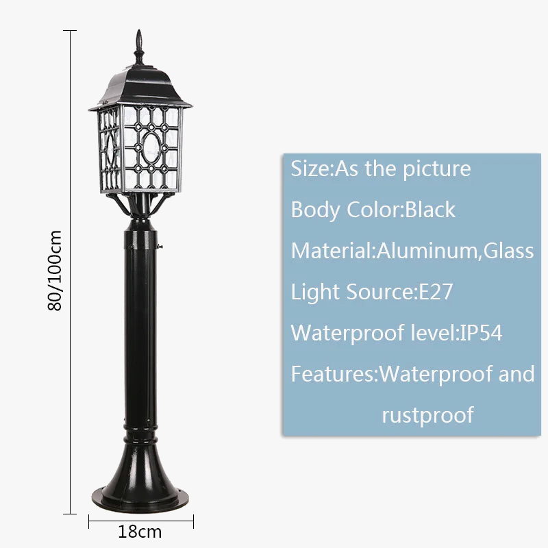 Waterproof outdoor lamp for park and road garden - view 6