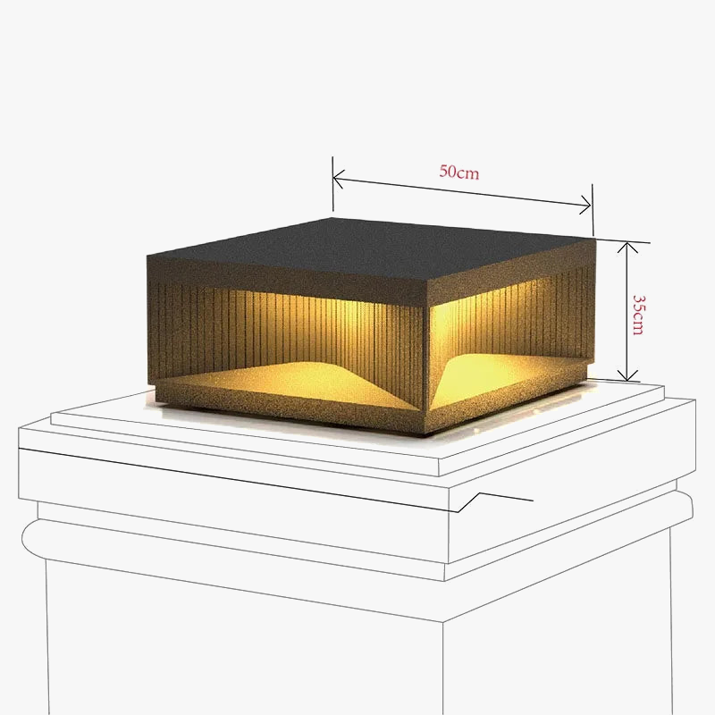 Waterproof led lamp for decorative exterior lighting - view 10