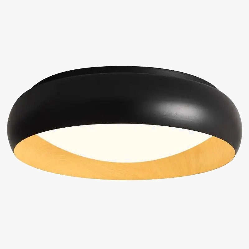 Japanese retro light circular anti glare light soft lighting - view 6