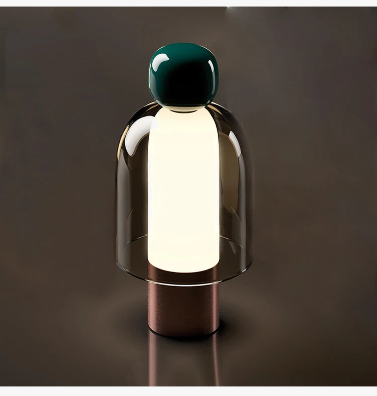 Modern stand lamp with usb loading and minimalist design - view 7