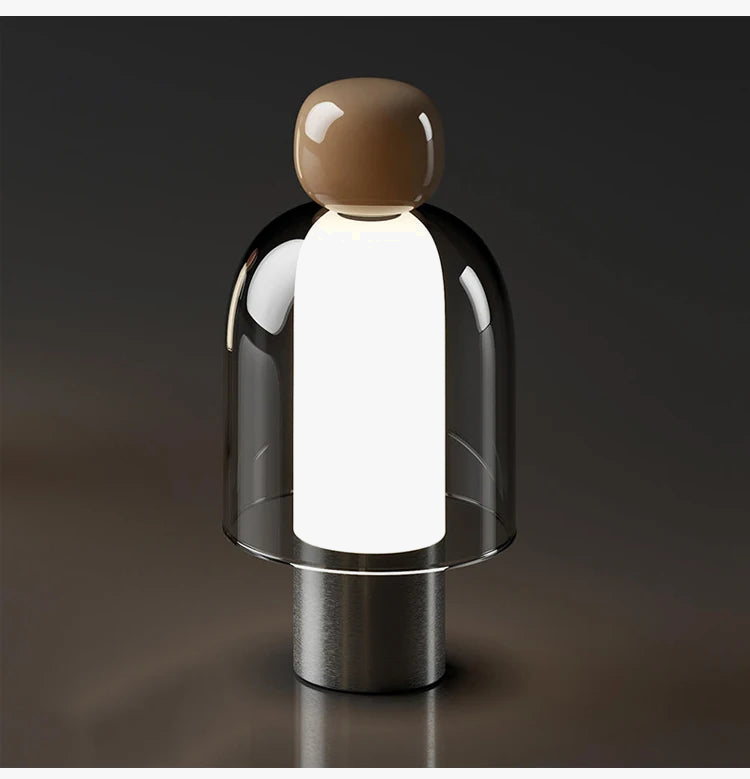 Modern stand lamp with usb loading and minimalist design - view 9