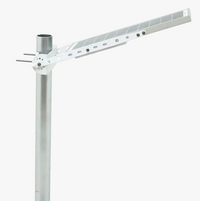 30 led outdoor solar lamp with three mode motion sensor