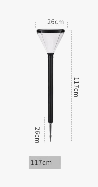 LED solar lamp for outdoor lighting garden and road - view 9