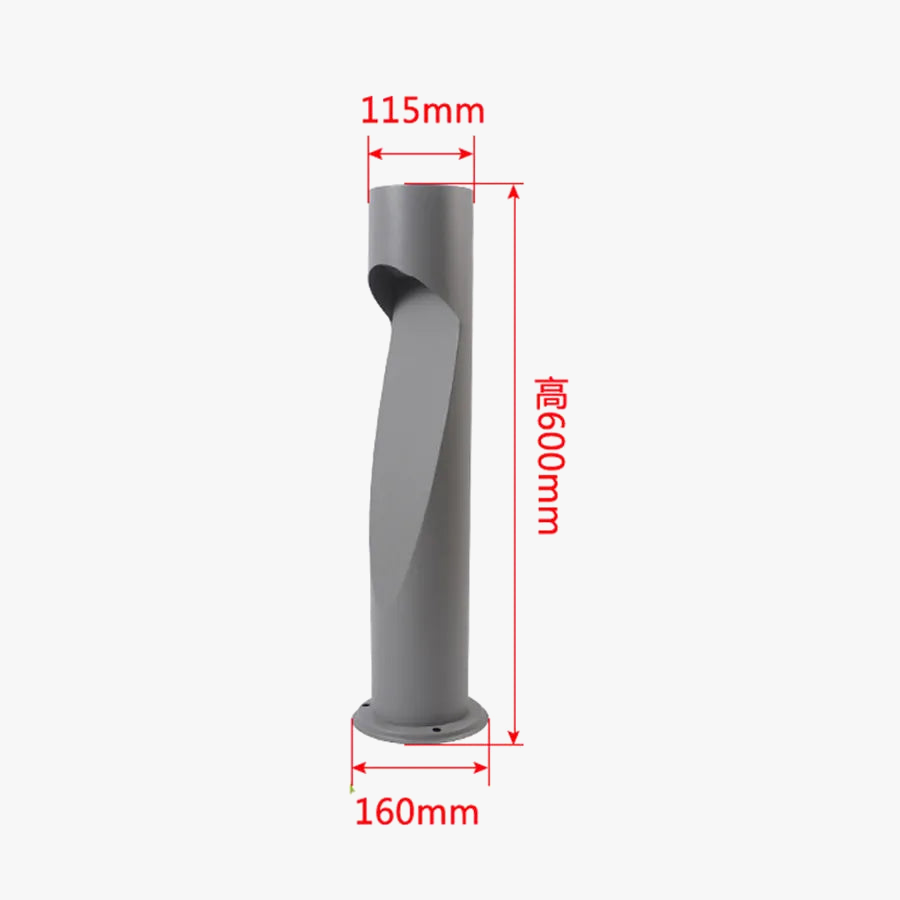 Waterproof garden lamps for decorative exterior lighting