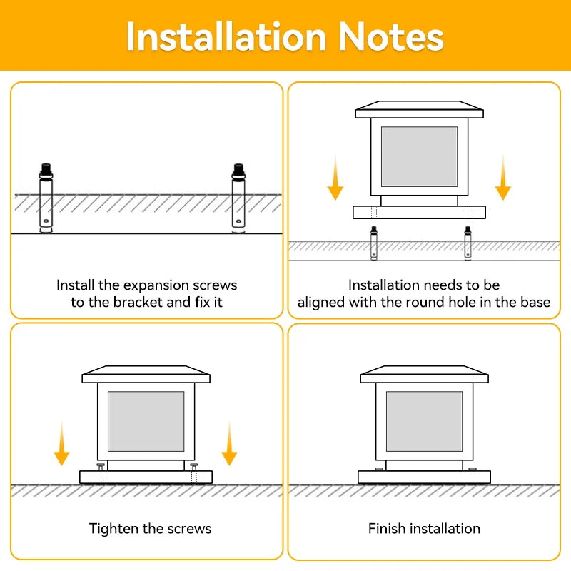 Waterproof led solar lamps with remote control for garden