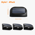 Waterproof solar lamps for outdoor lighting dusk to dawn
