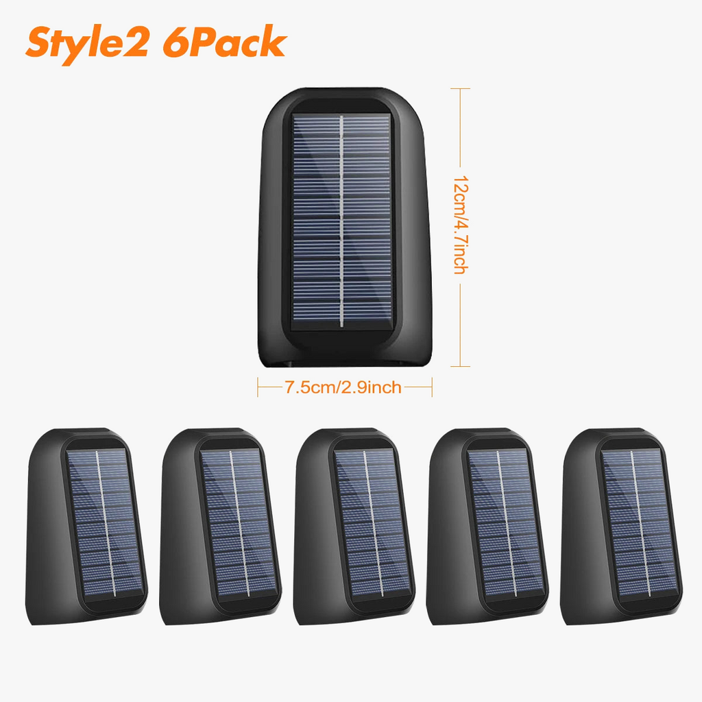 Waterproof solar lamps for outdoor lighting dusk to dawn - view 7