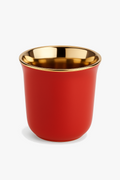 Lot 4 cups stainless steel double wall 80 ml