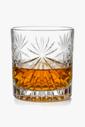 Lot 4 glass whisky style resistant facet